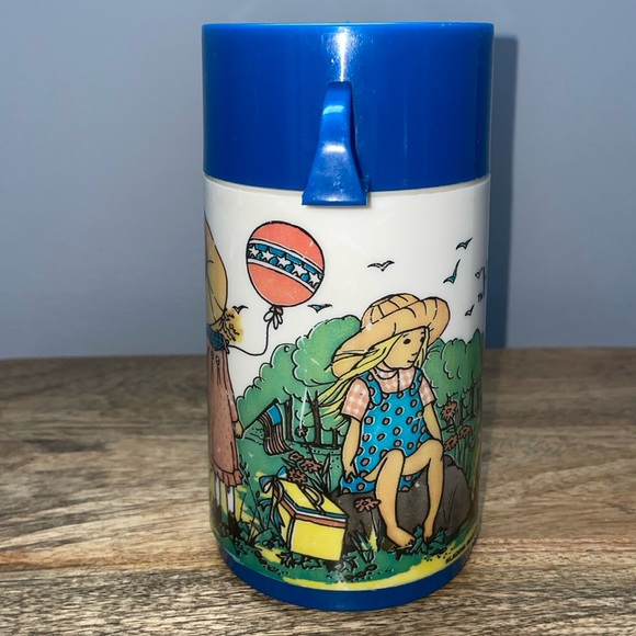 💙HOLLY HOBBIE Vtg Thermal Bottle 1979 - Picture 9 of 11
